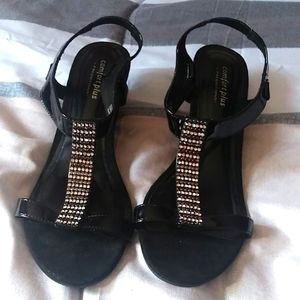 Comfort plus wedge heels